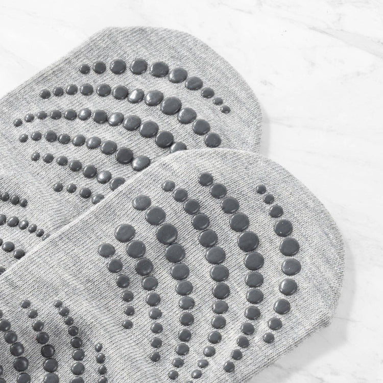 Chaussettes de Yoga Myga Gripped Noires: Noir