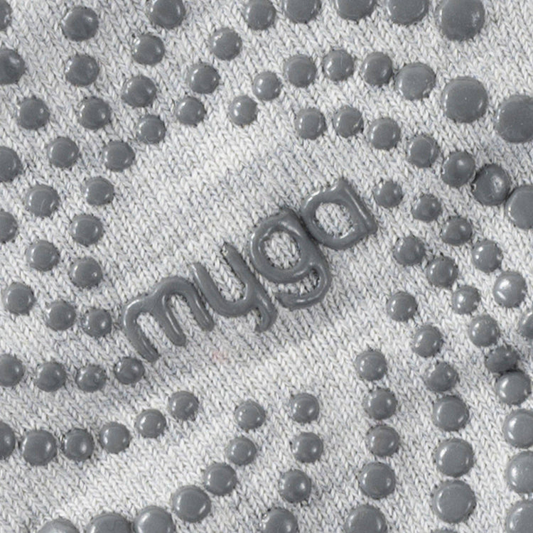 Chaussettes de Yoga Myga Gripped Noires: Noir