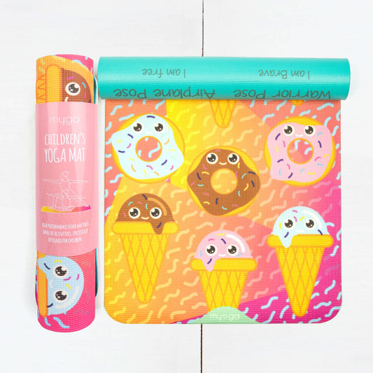 Tapis de yoga pour enfants: Dent sucrée