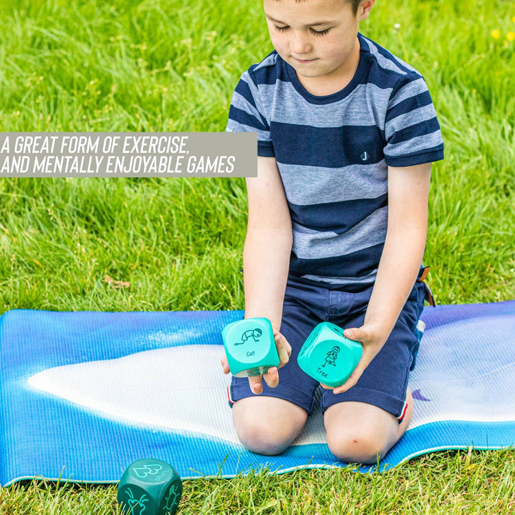 Dés de yoga pour enfants